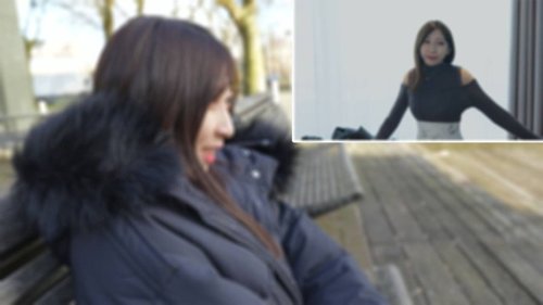 日本人女性の海外旅行盗撮 – 敏感な乳首、生挿入と中出し